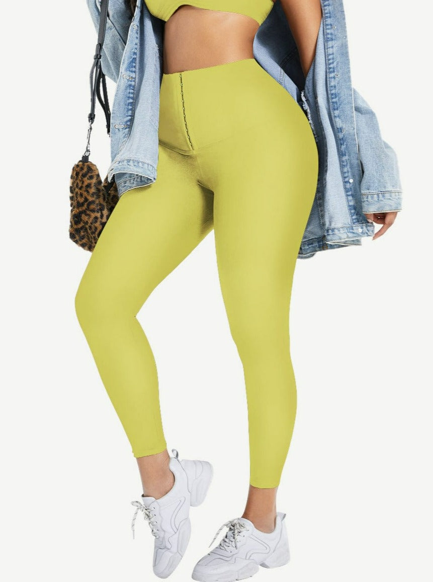 Plus Curvy High-Waist Full Length Leggings