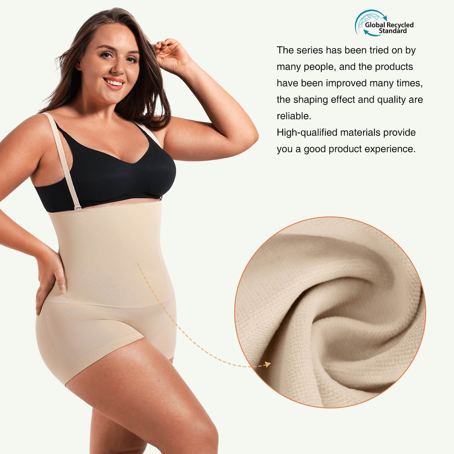 Seamless Strapless Boy Shorts Shaper