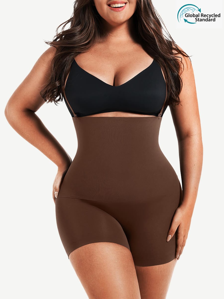 Seamless Strapless Boy Shorts Shaper