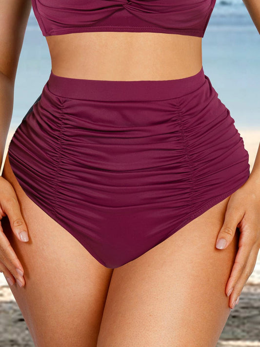 High Waisted Swim Bottom