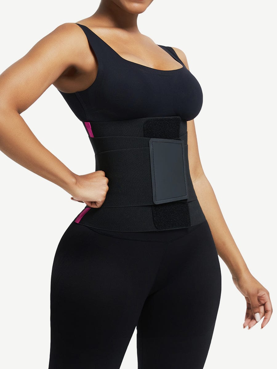 Sauna Waist Trainer, 5 Steel Bone High Compression