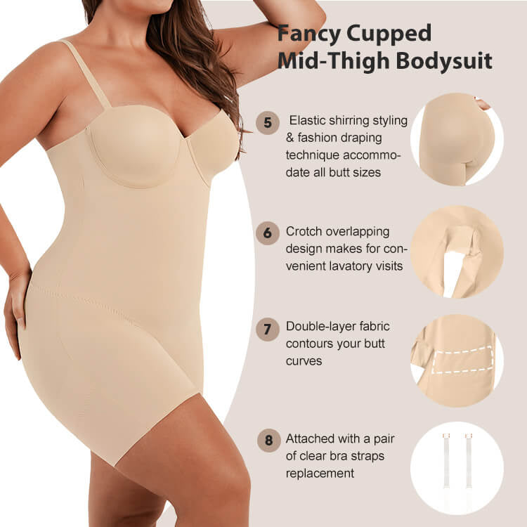 Back Smoothing Underwire Push-up Strapless Bra