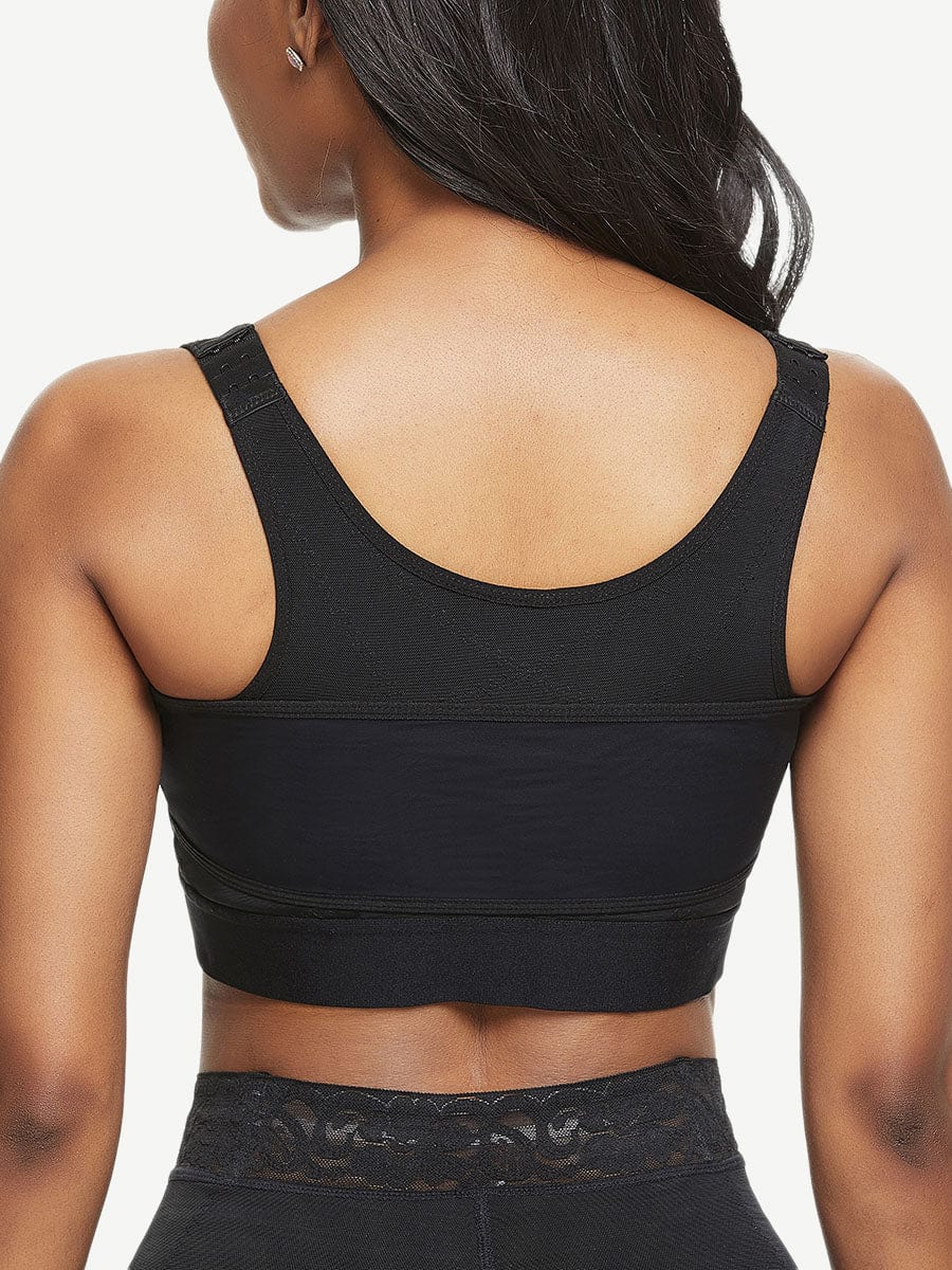 Backroll compression bra