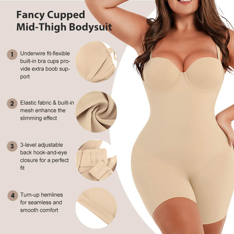 Back Smoothing Underwire Push-up Strapless Bra