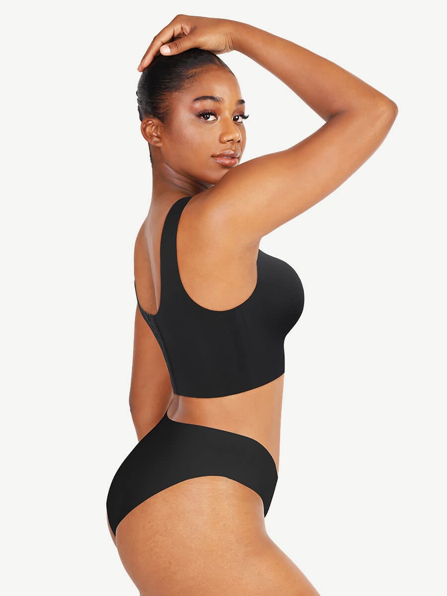 Seamless biker short set