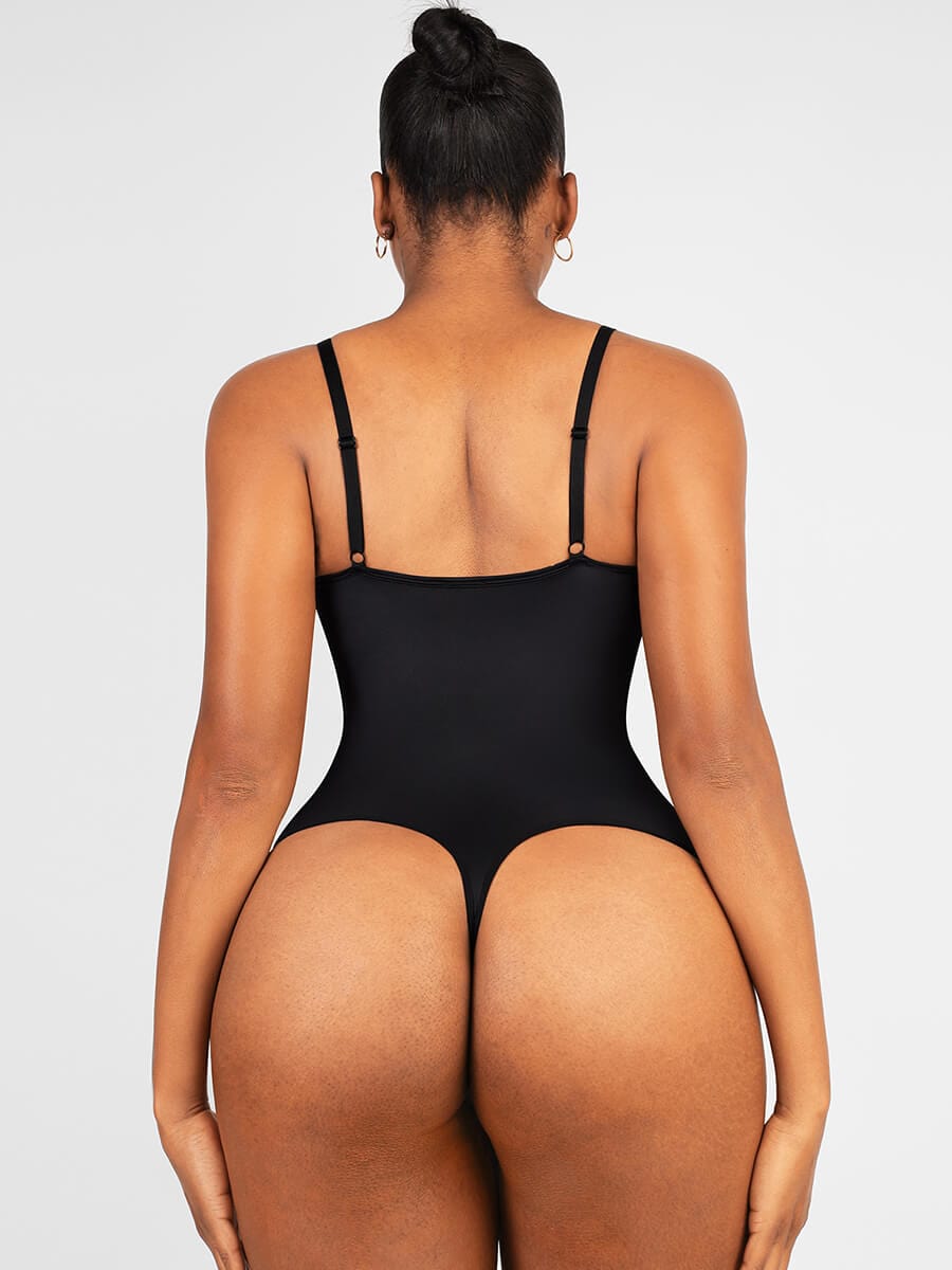 Strapless Bra Bodysuit Thong