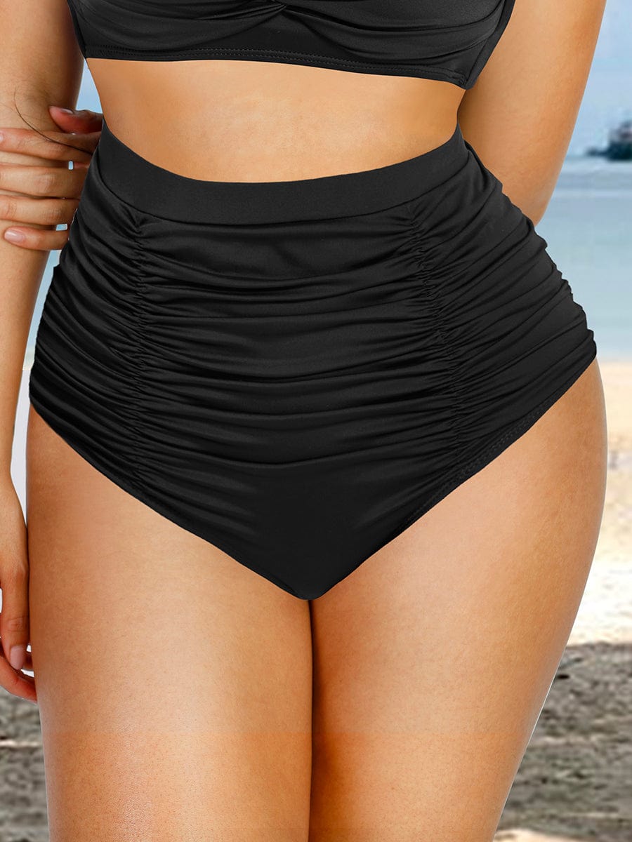 High Waisted Swim Bottom