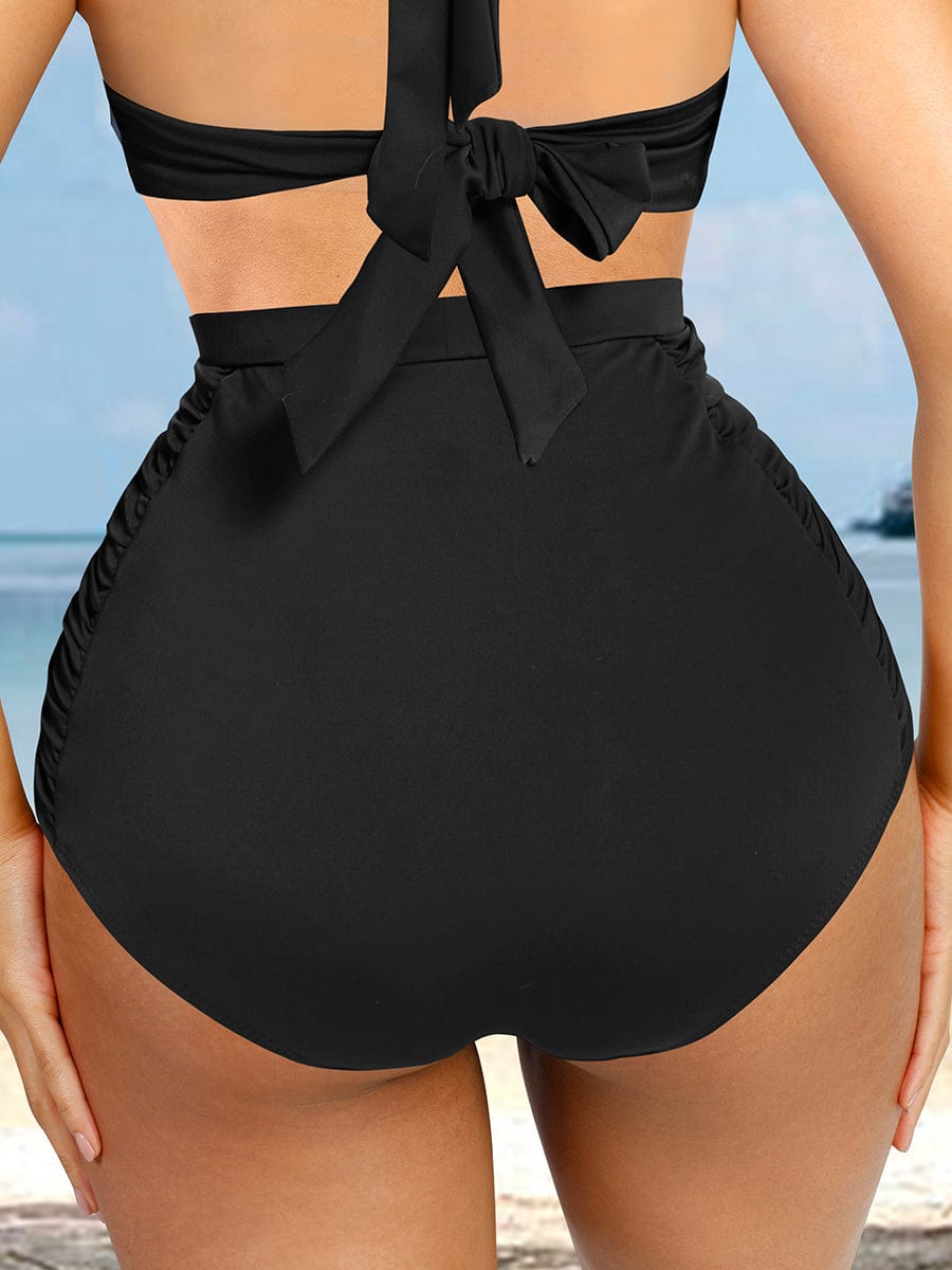 High Waisted Swim Bottom