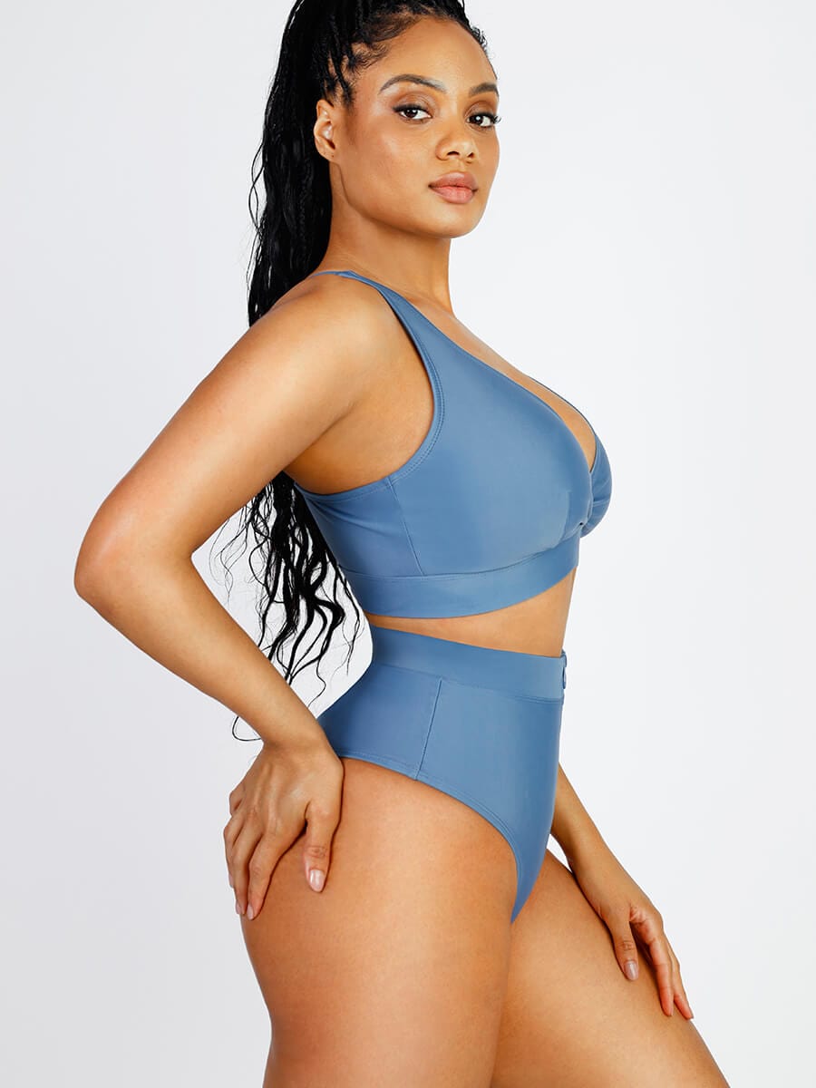 Tummy Compression Zip Bikini Bottom