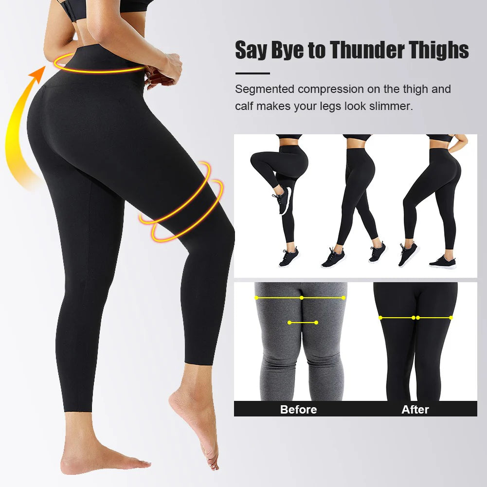 Plus Curvy High-Waist Full Length Leggings