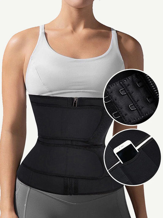 Plus Curvy Double Belt Waist Trainer